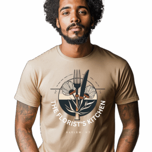 TFK Fork & Flowers Graphic T-Shirt